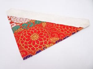 K100　未使用品　本金金襴打敷